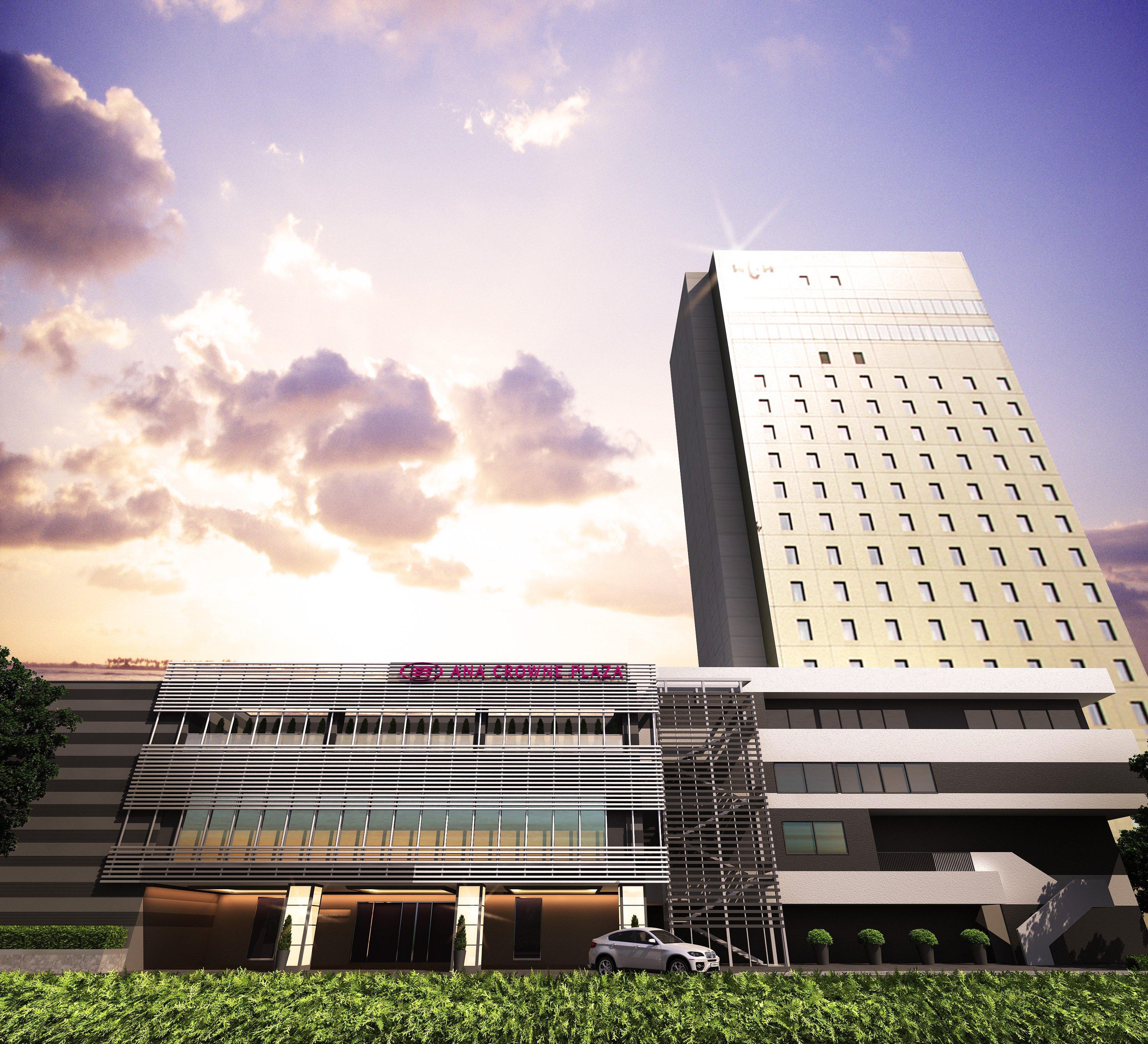 Hotel Ana Crowne Plaza Kumamoto New Sky By Ihg Exterior foto